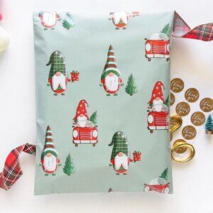 20 10x13 Gnome designer poly mailer